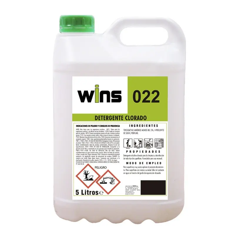 [022] Detergente clorado 022